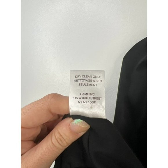 Cami NYC Valencia Long Sleeve Tie Open Back Women's Blouse Black Size: XXS NWOT - Picture 8 of 9